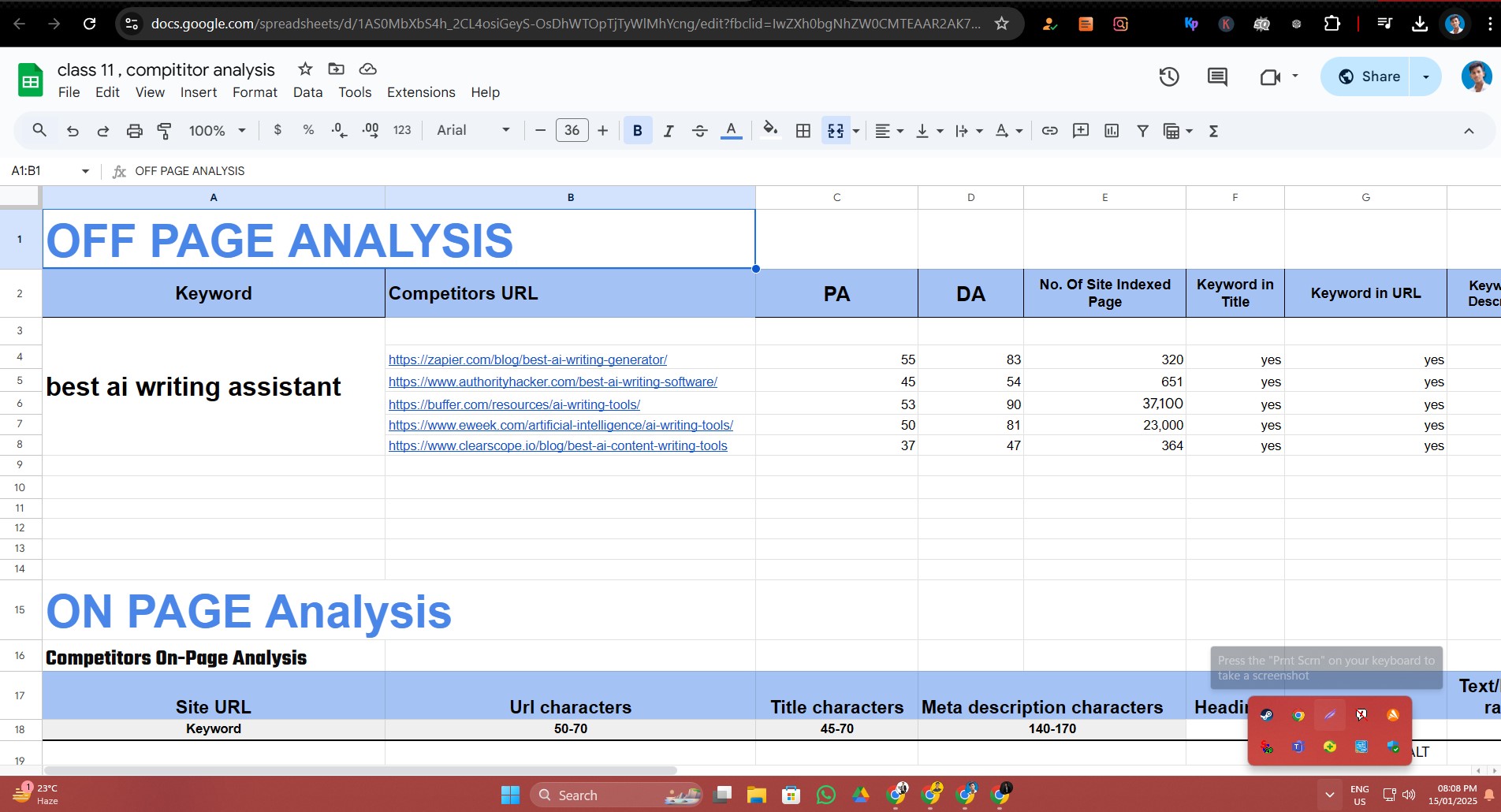 analiys
